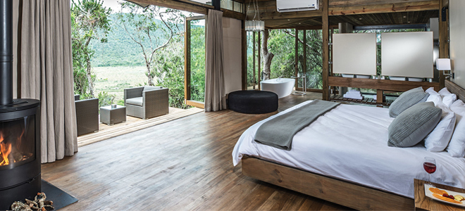 Kariega Game Reserve - Settlers Drift Bedroom