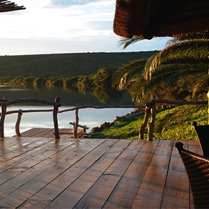 Kariega Game Reserve - South Africa Safari - river lodge