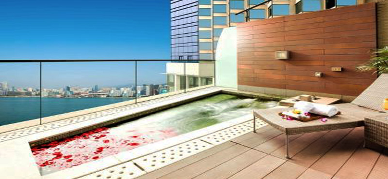 Luxury Hong Kong Holiday Packages Harbour Grand Hong Kong Executive Harbour View Suite With Patio