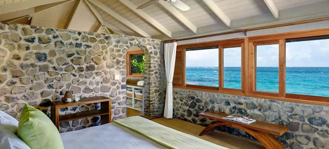 Petit-St-Vincent-One-Bedroom-Cottage-hillside-bedroom