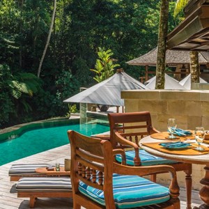 Poolside Service - Four Seasons Bali at Sayan - Luxury Bali Holidays