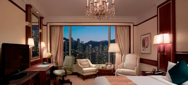 Shangri La Hong Kong - Deluxe Peak View Room