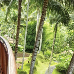 Terrace views - Four Seasons Bali at Sayan - Luxury Bali Holidays