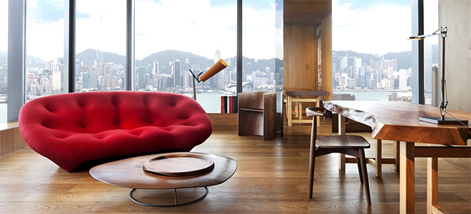 hotel icon - hong kong holiday - DESIGNER SUITE BY VIVIENNE TAM lounge