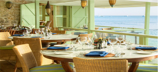 little good harbour - luxury barbados - the fish pot restaurant