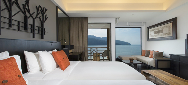Luxury Sea View room - Beds
