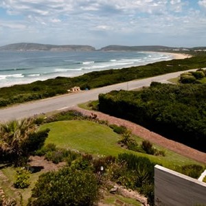Robberg beach lodge view- South Africa - balcony