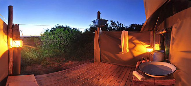 Shamwari Game Reserve - South Africa - Explorer camp - bathroom
