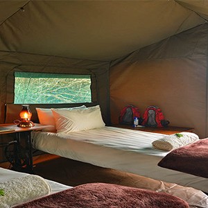 Shamwari Game Reserve - South Africa - Explorer camp - beds