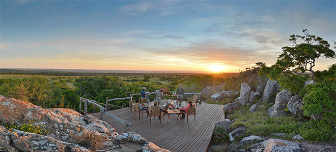 Shamwari Game Reserve - South Africa - Explorer camp - sundown