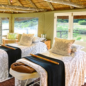 Shamwari Game Reserve - South Africa - Bayethe Tented Lodge - Spa