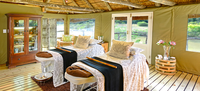 Shamwari Game Reserve - South Africa - Bayethe Tented Lodge - Spa