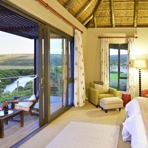Shamwari Game Reserve - South Africa - Sarili Lodge - Bedroom