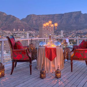 Taj Cape Town Luxury South Africa Holiday Packages Private Dining With A View