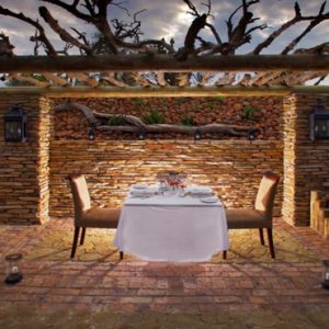 Private Dining Kapama Private Game Reserve South Africa Holidays