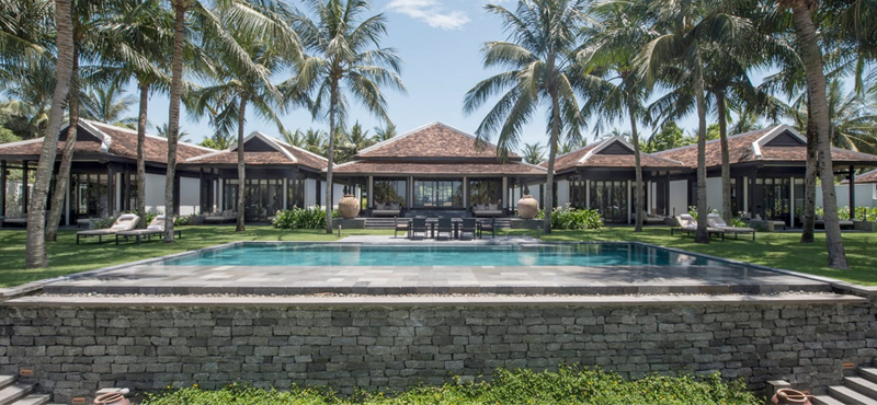 luxury Vietnam holiday Packages Four Seasons Resorts Nam Hai Four Bedroom Pool Villa