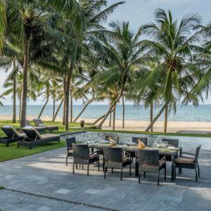 luxury Vietnam holiday Packages Four Seasons Resorts Nam Hai Three Bedroom Beachfront Pool Villa
