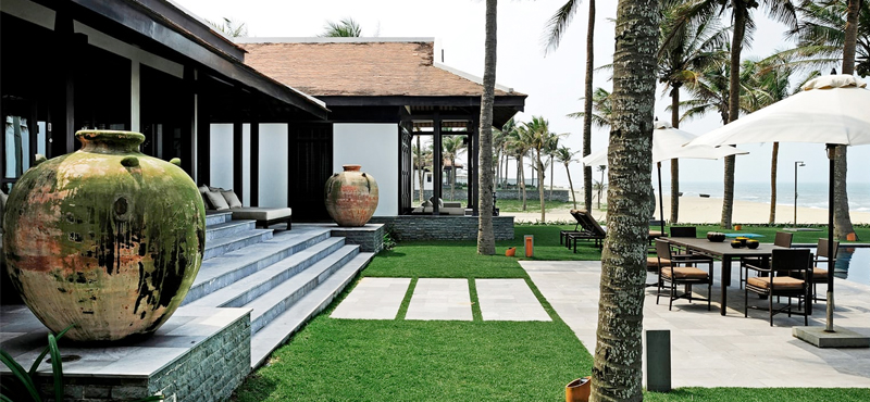 luxury Vietnam holiday Packages Four Seasons Resorts Nam Hai Three Bedroom Beachfront Pool Villa 4