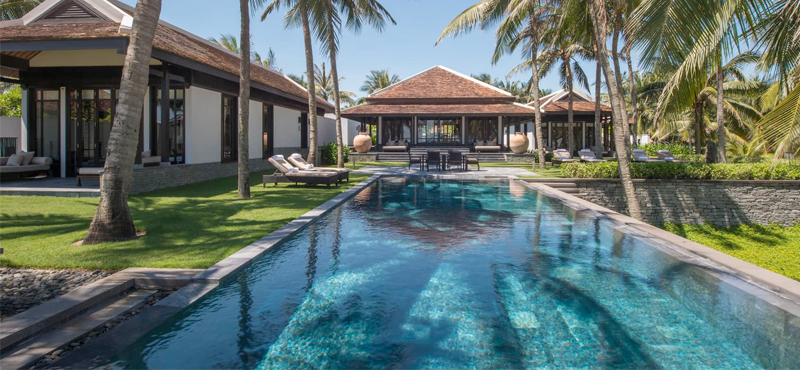 luxury Vietnam holiday Packages Four Seasons Resorts Nam Hai Two Bedroom Pool Villa