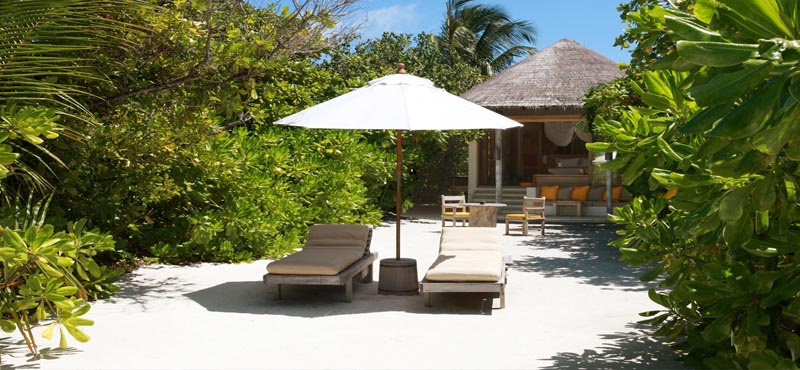 Lagoon Beach Villa2 Six Senses Laamu Maldives Holidays