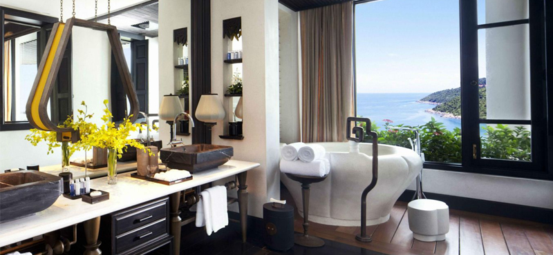 Luxury Vietnam Holiday Packages InterContinental Danang Sun Peninsula Resort Resort Classic Terrace Suite Oceanview 2