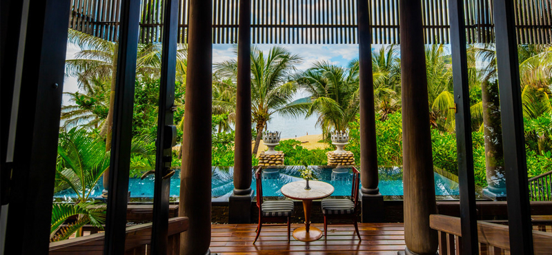 Luxury Vietnam Holiday Packages InterContinental Danang Sun Peninsula Resort One Bedroom Seaside Villa By The Beach 5