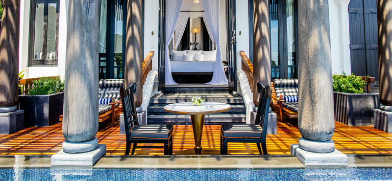Luxury Vietnam Holiday Packages InterContinental Danang Sun Peninsula Resort Two Bedroom Seaside Villa On The Rocks 3