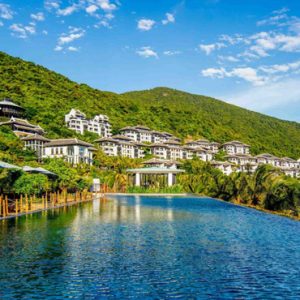 Luxury Vietnam Holiday Packages InterContinental Danang Sun Peninsula Resort Pool 2