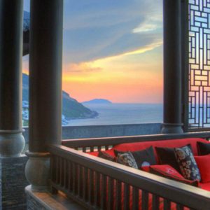 Luxury Vietnam Holiday Packages InterContinental Danang Sun Peninsula Resort Sunset 2