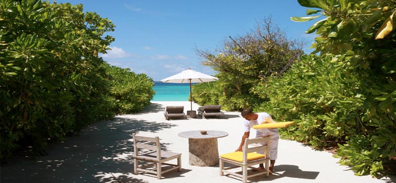 Ocean Beach Villa With Pool4 Six Senses Laamu Maldives Holidays