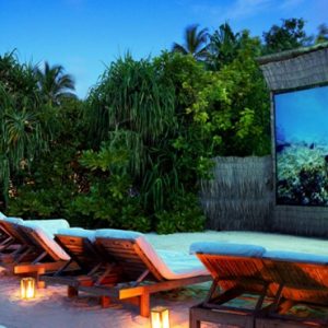 Outdoor Cinema Six Senses Laamu Maldives Holidays