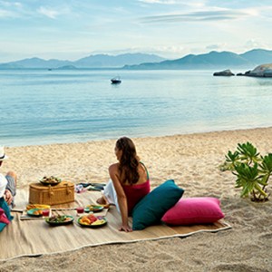 Picnic on the beach - Six Senses Ninh Van Bay - Luxury Vietnam Holidays