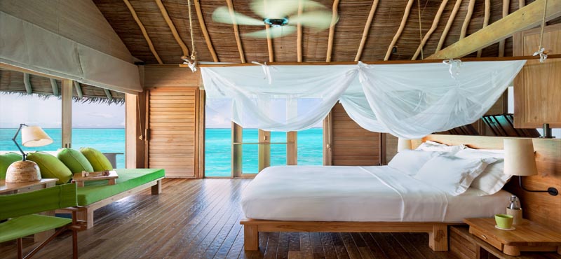 Sunset Laamu Water Villa With Pool3 Six Senses Laamu Maldives Holidays