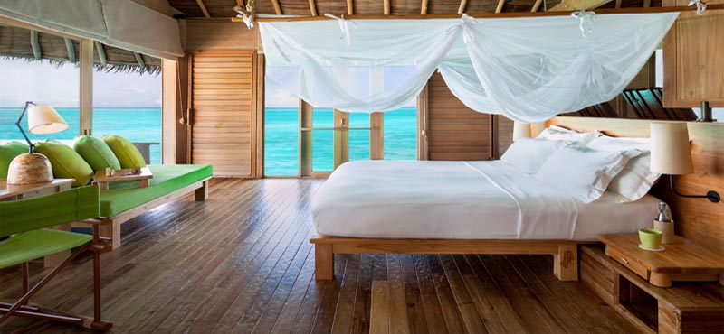 Sunset Laamu Water Villa3 Six Senses Laamu Maldives Holidays