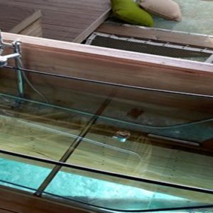 Water Villa With Pool Glass Bottom Six Senses Laamu Maldives Holidays