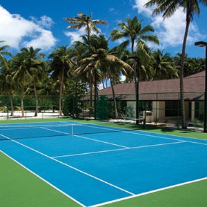 Atmosphere Kanifushi Luxury Maldives Honeymoon Packages Tennis Court Outdoors