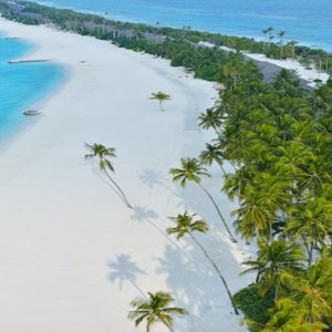 Atmosphere Kanifushi Luxury Maldives Honeymoon Packages Aerial View Of Beach