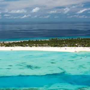 Atmosphere Kanifushi Luxury Maldives Honeymoon Packages Aerial View1