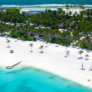 Atmosphere Kanifushi Luxury Maldives Honeymoon Packages Aerial View2