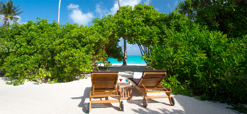 Atmosphere Kanifushi Maldives Luxury Holiday Packages Sunset Family Villa Beach View