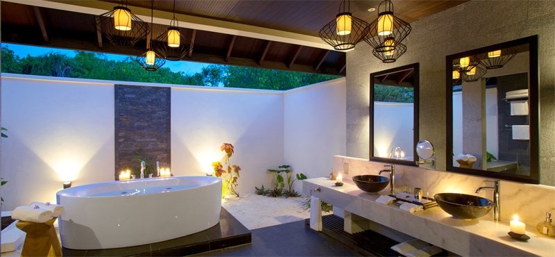 Atmosphere Kanifushi Maldives Luxury Holiday Packages Sunset Junior Suites Bathroom