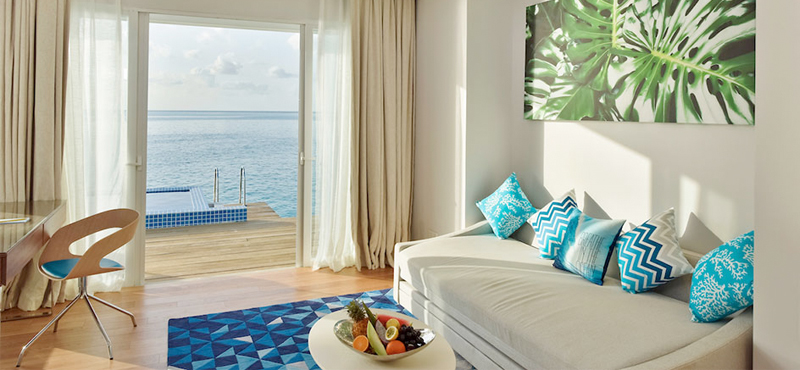 Luxury Maldives Holiday Packages Kandima Maldives Honeymoon Aqua Pool Villa 2