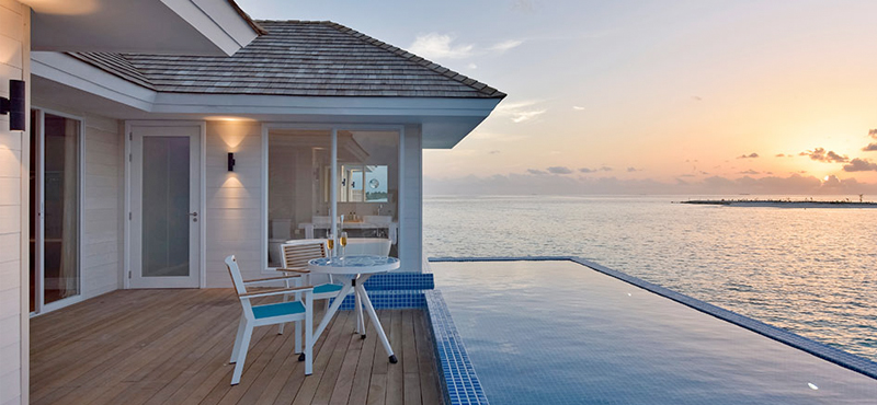 Luxury Maldives Holiday Packages Kandima Maldives Honeymoon Aqua Pool Villa 4