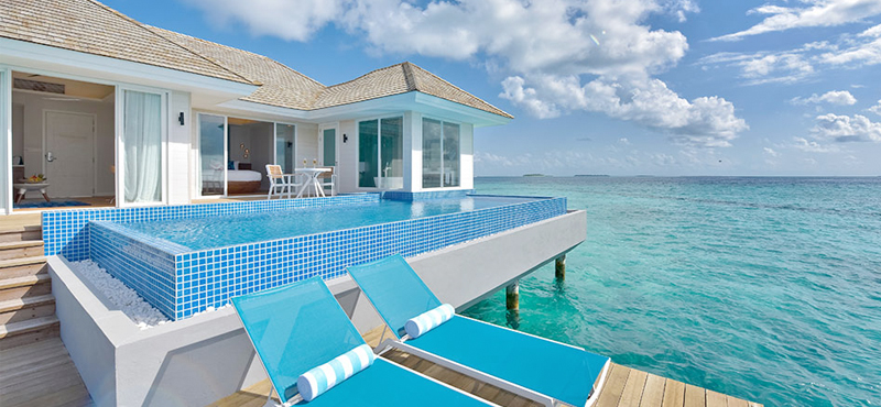Luxury Maldives Holiday Packages Kandima Maldives Honeymoon Aqua Pool Villa 6