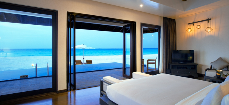 Luxury Maldives Holidays Atmosphere Kanifushi Sunset Pool Villas