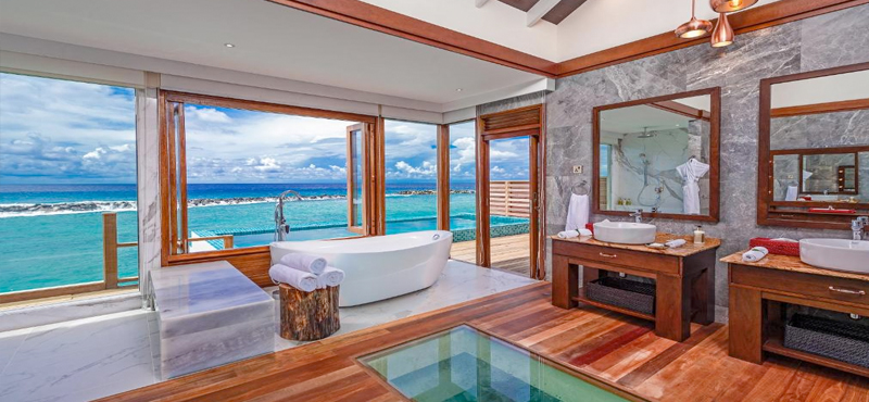 Luxury Maldives Holidays Atmosphere Kanifushi Sunset Water Villa With Pool2