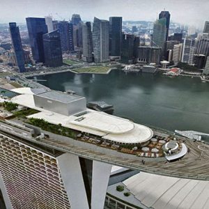 Marina Bay Sands Luxury Sinagpore Holiday Packages Aerial View