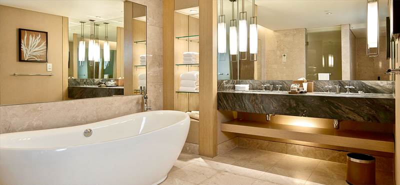 Marina Bay Sands Luxury Singapore Holiday Packages Club Room Bathroom