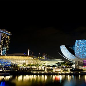 Marina Bay Sands Luxury Singapore Holiday Packages Marina Bay At Night