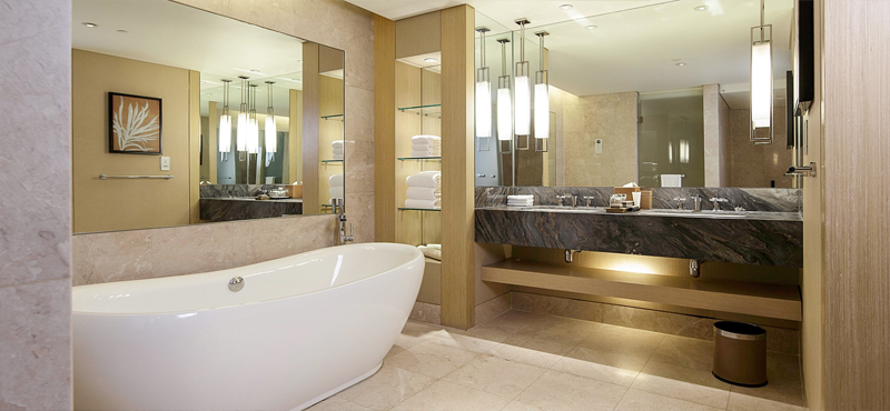 Marina Bay Sands Luxury Singapore Holiday Packages Orchid Suite Bathroom